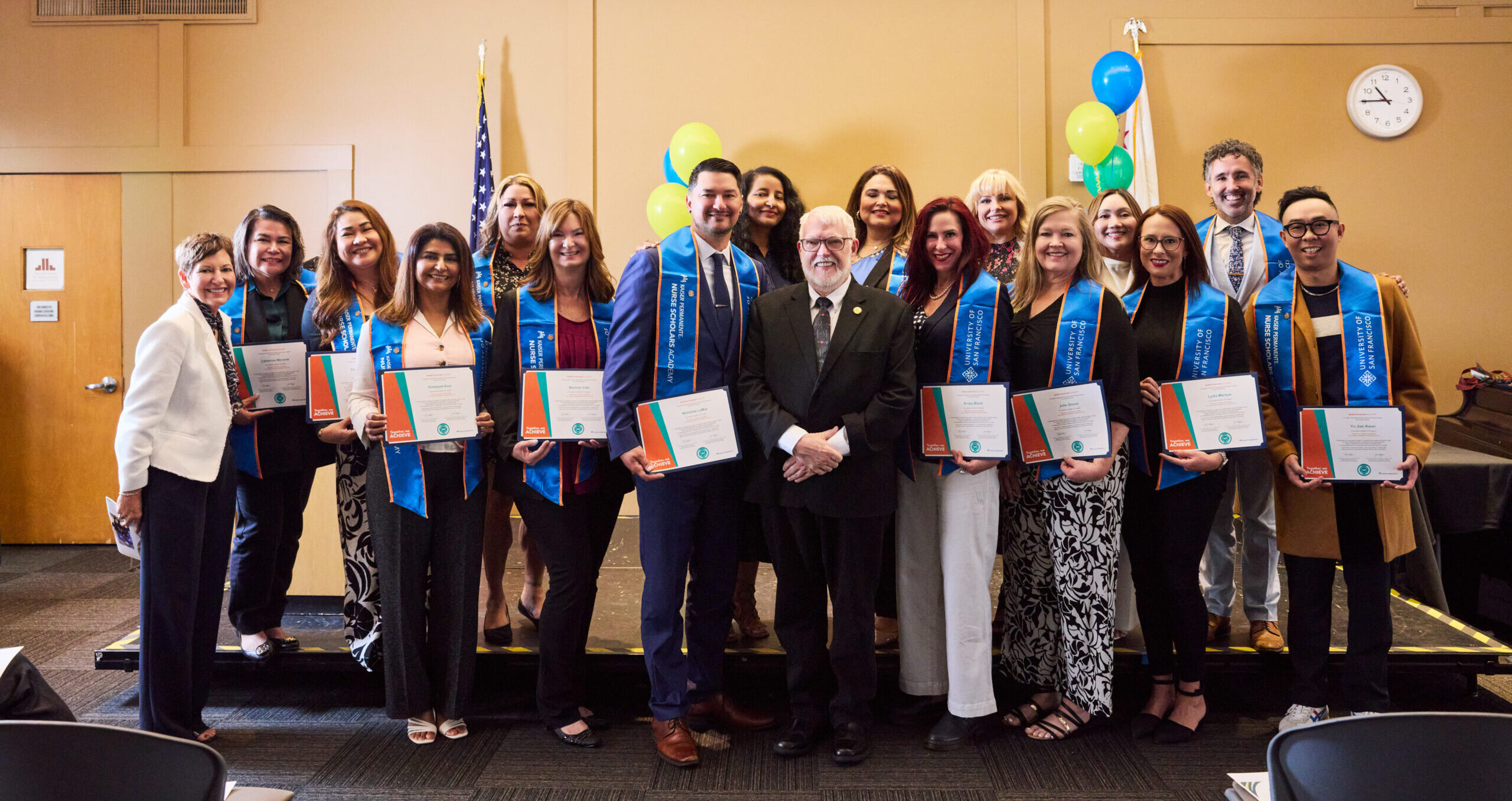 Nurse Scholars Graduation Nurse Scholars graduating from the MSN program.